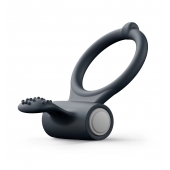 Черное эрекционное кольцо Power Clit - Dorcel - во Владимире купить с доставкой