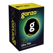 Супертонкие презервативы Ganzo Ultra thin - 30 шт. - Ganzo - купить с доставкой во Владимире