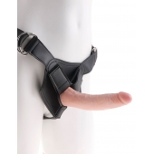 Страпон на виниловых трусиках Strap-on Harness Cock - 17,8 см. - Pipedream - купить с доставкой во Владимире