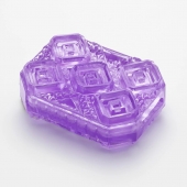 Фиолетовый мастурбатор-стимулятор Tenga Uni Amethyst - Tenga - во Владимире купить с доставкой