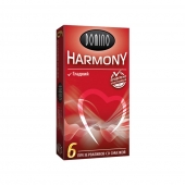 Гладкие презервативы Domino Harmony - 6 шт. - Domino - купить с доставкой во Владимире