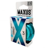 Презервативы Maxus G spot с двойной спиралью - 3 шт. - Maxus - купить с доставкой во Владимире