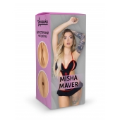 Двусторонний мастурбатор Misha Maver - 22 см. - ФлешНаш - во Владимире купить с доставкой