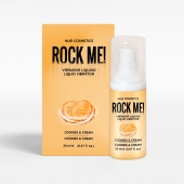 Жидкий вибратор Nuei Rock Me! с ароматом печенья и сливок - 20 мл. - Nuei cosmetics - купить с доставкой во Владимире