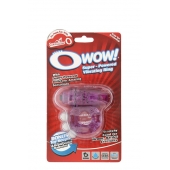 Фиолетовое эрекционное виброкольцо OWOW PURPLE - Screaming O - во Владимире купить с доставкой