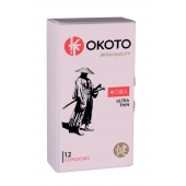 Тонкие презервативы OKOTO Ultra Thin - 12 шт. - Sitabella - купить с доставкой во Владимире