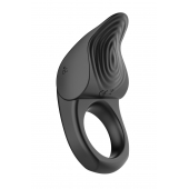 Черное эрекционное виброкольцо Vibro Lust Ring - MALESATION - во Владимире купить с доставкой