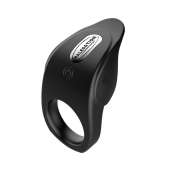 Черное эрекционное виброкольцо Vibro Lust Ring - MALESATION - во Владимире купить с доставкой
