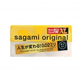 Презервативы увеличенного размера Sagami Original 0.02 XL-size - 12 шт. - Sagami - купить с доставкой во Владимире