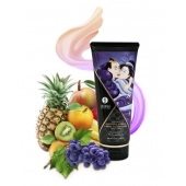 Массажный крем для тела с ароматом экзотических фруктов Exotic fruits - 200 мл. - Shunga - купить с доставкой во Владимире