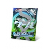 Презерватив Sagami Xtreme Mint с ароматом мяты - 1 шт. - Sagami - купить с доставкой во Владимире