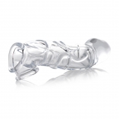 Прозрачная насадка для увеличения члена 2 Inch Clear Extender Sleeve - XR Brands - во Владимире купить с доставкой