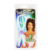 Прозрачное лассо с фиолетовой бусиной SILICONE COCK RING WITH BEAD LAVENDER - NMC - во Владимире купить с доставкой