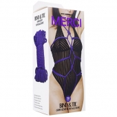 Фиолетовая верёвка для связывания и фиксации Bind Tie - 15,24 м. - Doc Johnson - купить с доставкой во Владимире