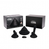 Конусный вибромассажер Cowgirl Cone с 2 насадками - CowGirl - купить с доставкой во Владимире