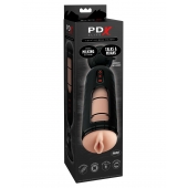 Мастурбатор-вагина с вибрацией Vibrating Mega Milker - Pipedream - во Владимире купить с доставкой