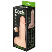 Телесный фаллоудлинитель с мошонкой Cock Next - 19 см. - LOVETOY (А-Полимер) - во Владимире купить с доставкой