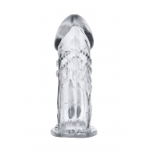 Прозрачная насадка на пенис Uco - 13 см. - A-toys - во Владимире купить с доставкой