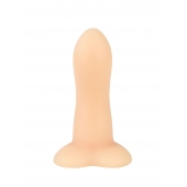 Телесный нереалистичный дилдо Emotional Soft Max - 13 см. - Lola Games купить с доставкой в интернет-магазине Orgasmix во Владимире Телесный нереалистичный дилдо Emotional Soft Max - 13 см. - Lola Games