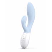 Нежно-голубой вибратор-кролик Lelo Ina 3 - 20 см. - Lelo купить во Владимире с доставкой в Orgasmix.ru Нежно-голубой вибратор-кролик Lelo Ina 3 - 20 см. - Lelo