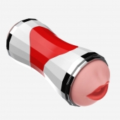 Двусторонний мастурбатор в колбе Power Grip Cup - вагина и ротик - Boys of Toys - во Владимире купить с доставкой