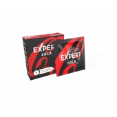 Презервативы с ароматом колы Expert Cola - 3 шт. - Expert - купить с доставкой во Владимире