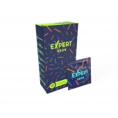 Светящиеся в темноте презервативы Expert Neon - 15 шт. - Expert - купить с доставкой во Владимире