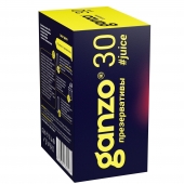 Ароматизированные презервативы Ganzo Juice - 30 шт. - Ganzo - купить с доставкой во Владимире
