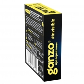 Супертонкие презервативы Ganzo Invisible - 15 шт. - Ganzo - купить с доставкой во Владимире