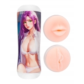 Двусторонний мастурбатор аниме - ротик и вагина - Tokyo Style - во Владимире купить с доставкой