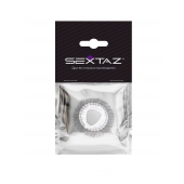 Эластичное эрекционное кольцо с длинными черными «ресничками» - Sextaz - во Владимире купить с доставкой