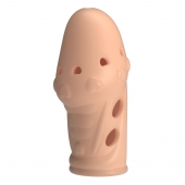 Телесная насадка на пенис Booker - 8 см. - Baile - во Владимире купить с доставкой