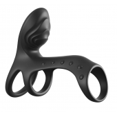 Черная насадка на пенис Ultimate Couples Cage Pro - Pipedream - во Владимире купить с доставкой