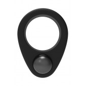 Черное эрекционное кольцо Cockring Single Weight - Dream Toys - во Владимире купить с доставкой