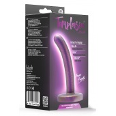 Фиолетовая насадка с гладкой поверхностью Surrender 4.75 Inch Beginner Pegging Dildo - 12 см. - Blush Novelties - купить с доставкой во Владимире