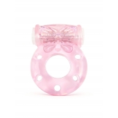 Розовое эрекционное виброкольцо с бабочкой - 1137 - во Владимире купить с доставкой