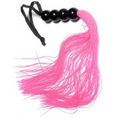 Розовая силиконовая плеть - 35,5 см. - Boys of Toys - купить с доставкой во Владимире