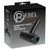 Черный мастурбатор с удобной ручкой Masturbator with 2 Functions - Orion - во Владимире купить с доставкой