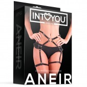 Черные стрепы на бёдра Aneir - Intoyou - купить с доставкой во Владимире