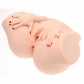 Телесный мастурбатор-полуторс Barbie - Naked Factory - во Владимире купить с доставкой