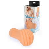 Эластичный мастурбатор в виде вагины телесного цвета - Sexy Girl - во Владимире купить с доставкой