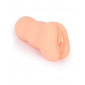 Телесный мастурбатор-вагина с 2 эрекционными кольцами в комплекте - Sexy Girl - во Владимире купить с доставкой