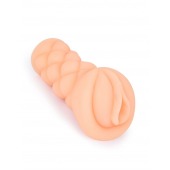 Телесный мастурбатор-вагина с вибропулей и эрекционными кольцами в комплекте - Sexy Girl - во Владимире купить с доставкой