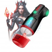 Интерактивный мастурбатор Raven с вакуумом, вибрацией и подсветкой - Shots Media BV - во Владимире купить с доставкой