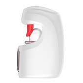 Белый мастурбатор с язычком и возвратно-поступательными движениями - Secwell - во Владимире купить с доставкой