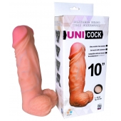 Фаллическая насадка Харнесс UNICOCK 10  - 25 см. - LOVETOY (А-Полимер) - купить с доставкой во Владимире