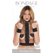 Фиксатор рук к груди увеличенного размера Bondage Collection Bondage Tie Plus Size - Lola Games - купить с доставкой во Владимире