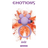 Сиреневое эрекционное виброколечко Emotions Minnie - Lola Games - во Владимире купить с доставкой