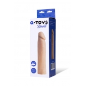 Реалистичная насадка с ярко выраженной головкой - 16,5 см. - A-toys - во Владимире купить с доставкой Реалистичная насадка с ярко выраженной головкой - 16,5 см. - A-toys - во Владимире купить с доставкой