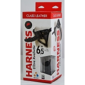 Насадка-фаллоимитатор на кожаных трусиках Harness Ultra Realistic 6,5  - 18,5 см. - LOVETOY (А-Полимер) - купить с доставкой во Владимире